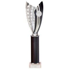 Glamstar Black & Silver Tube Trophy