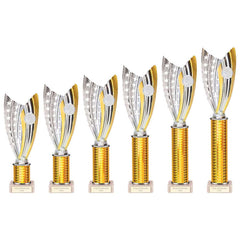 Glamstar Gold & Silver Tube Trophy