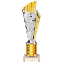 Flash Gold & Silver Tube Trophy