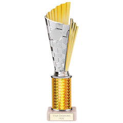 Flash Gold & Silver Tube Trophy