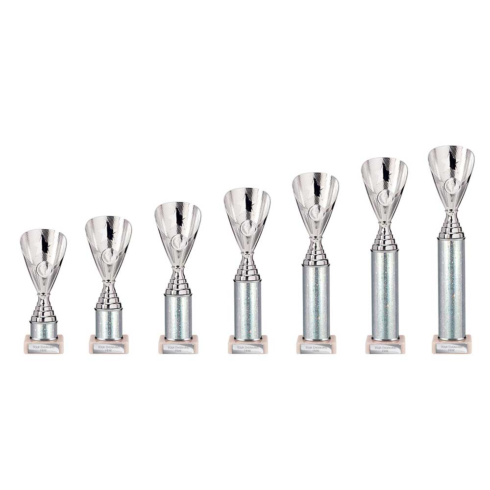 Rising Stars Silver Tube Trophy