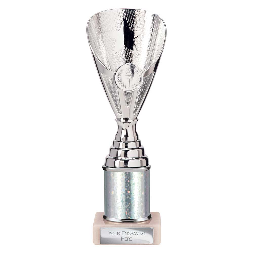 Rising Stars Silver Tube Trophy