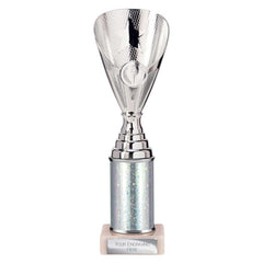 Rising Stars Silver Tube Trophy