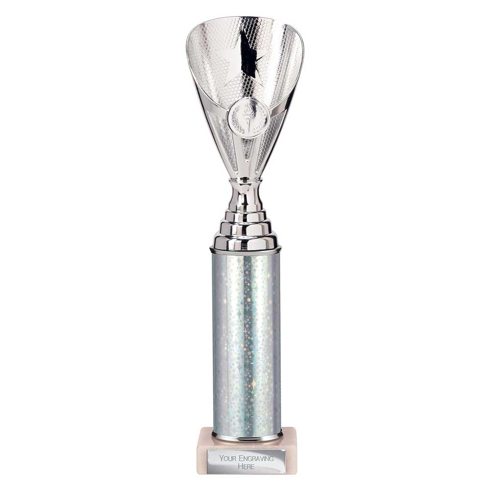 Rising Stars Silver Tube Trophy – 305mm