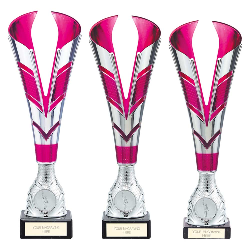 Ranger Pink & Silver Trophy