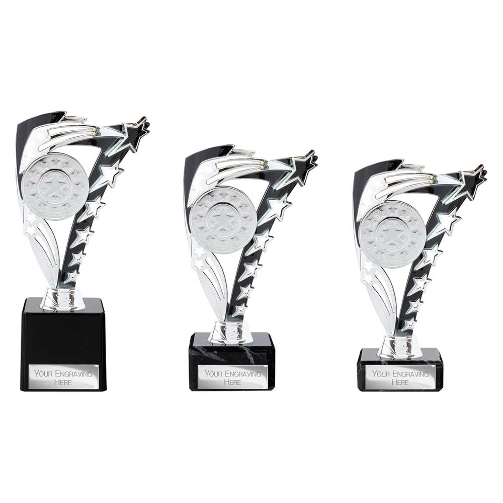 Frenzy Black & Silver Trophy