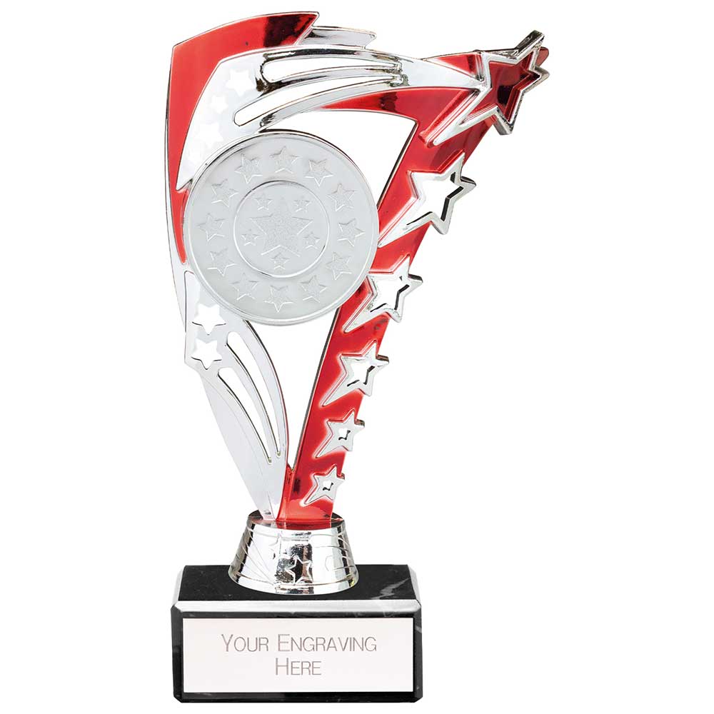 Frenzy Red & Silver Trophy