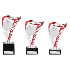Frenzy Red & Silver Trophy