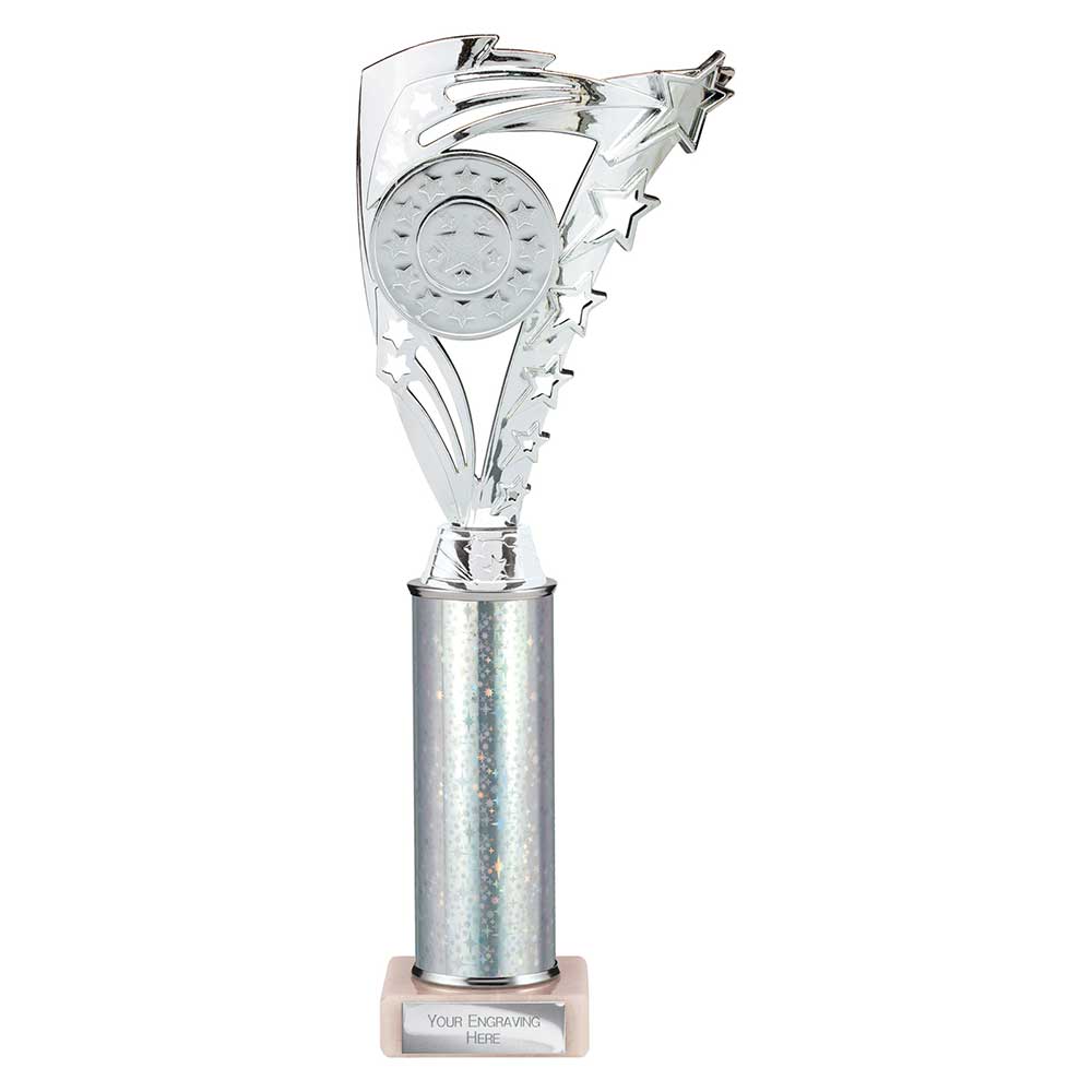 Frenzy Silver Tube Trophy
