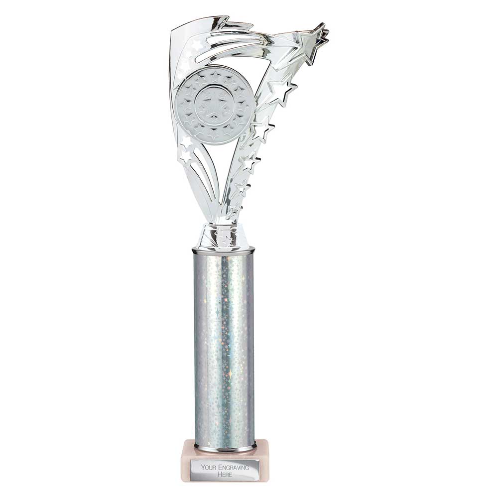Frenzy Silver Tube Trophy – 340mm