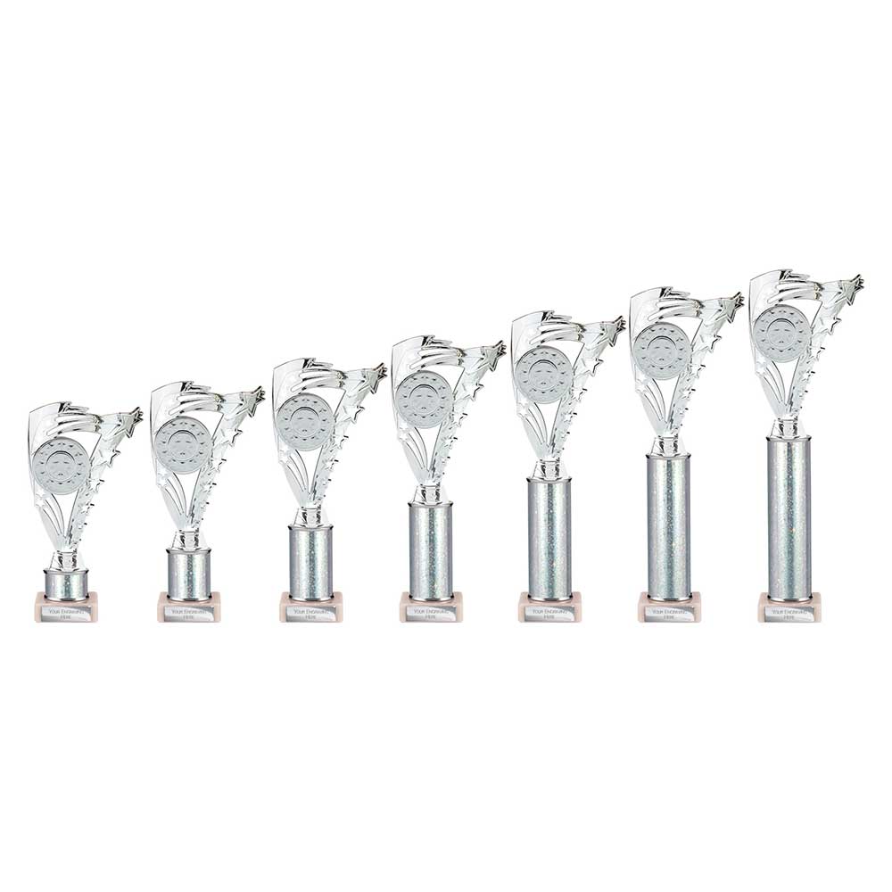 Frenzy Silver Tube Trophy