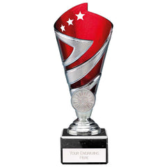 Hurricane Red & Silver Trophy