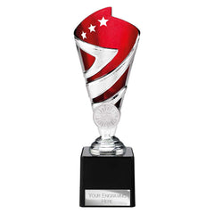 Hurricane Red & Silver Trophy