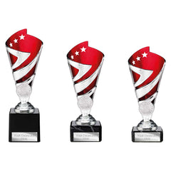 Hurricane Red & Silver Trophy
