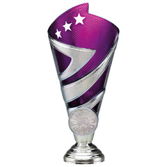 Hurricane Purple & Silver Trophy