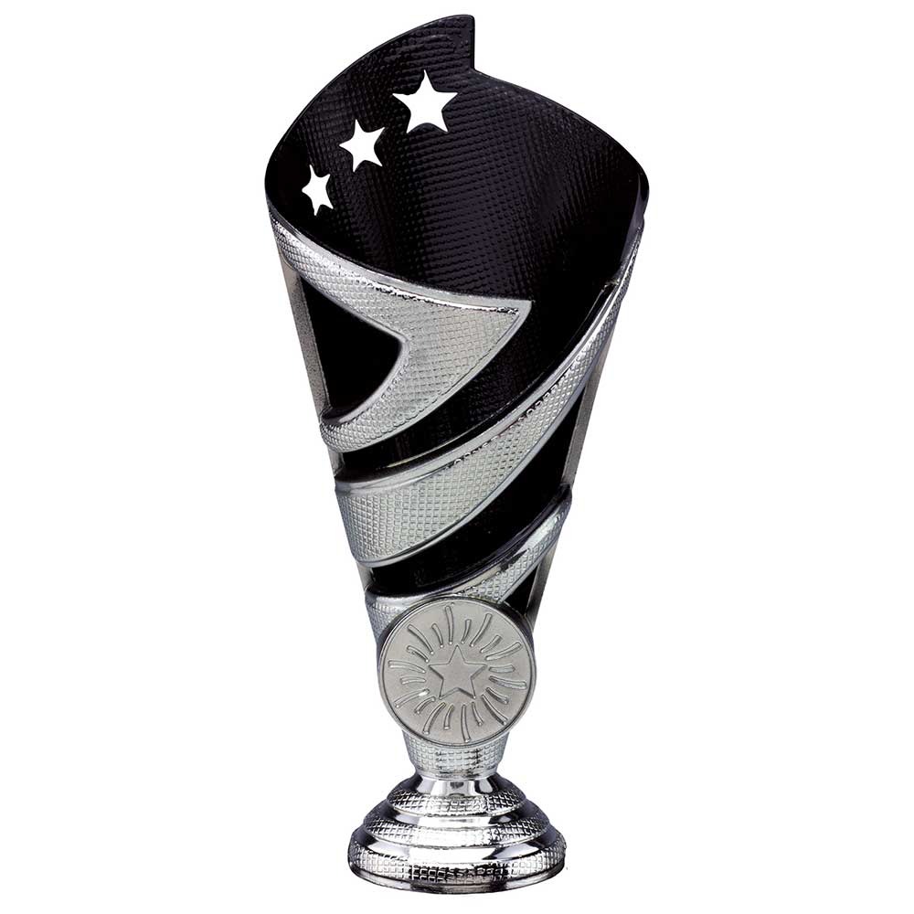 Hurricane Black & Silver Trophy