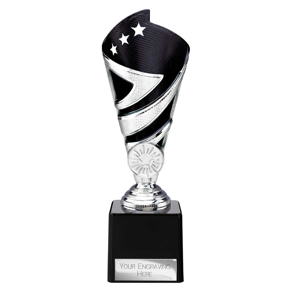 Hurricane Black & Silver Trophy – 200mm