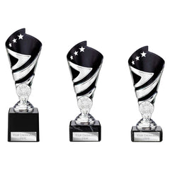 Hurricane Black & Silver Trophy