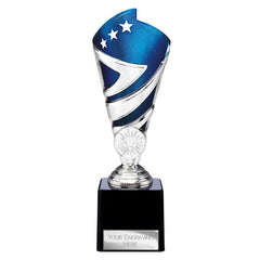 Hurricane Blue & Silver Trophy