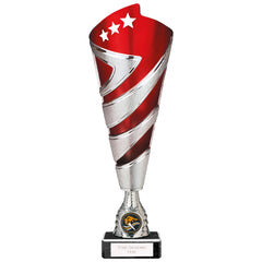Hurricane Altitude Red & Silver Trophy