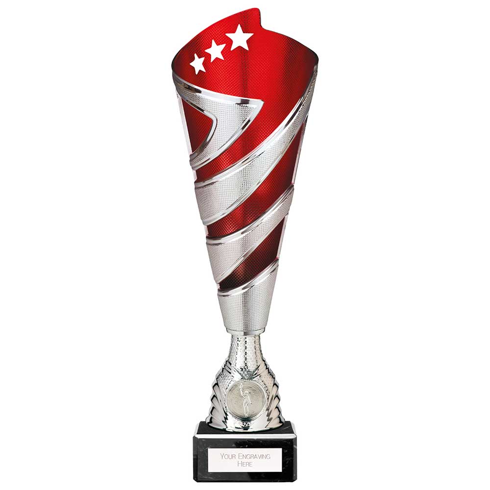 Hurricane Altitude Red & Silver Trophy
