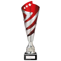 Hurricane Altitude Red & Silver Trophy
