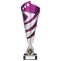 Hurricane Altitude Purple & Silver Trophy