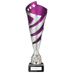 Hurricane Altitude Purple & Silver Trophy