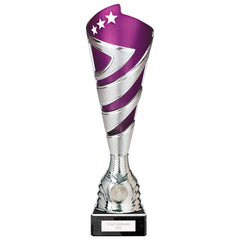 Hurricane Altitude Purple & Silver Trophy