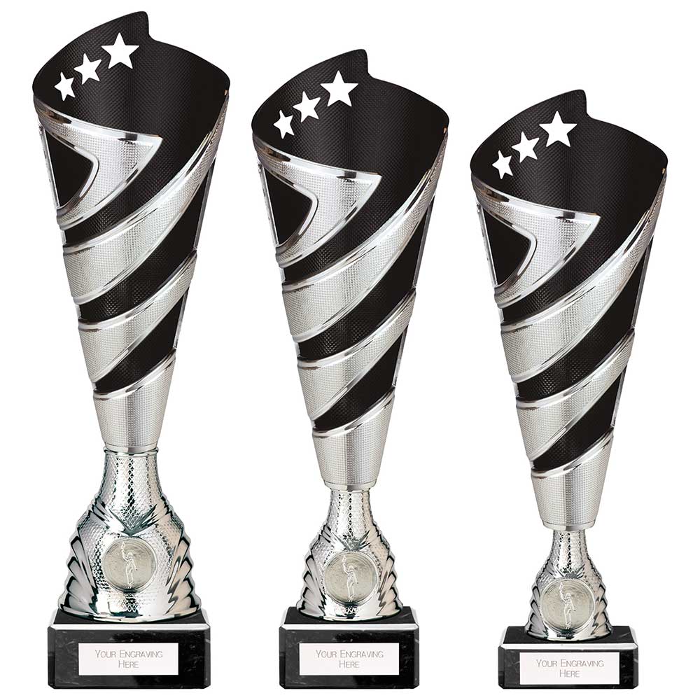 Hurricane Altitude Black & Silver Trophy