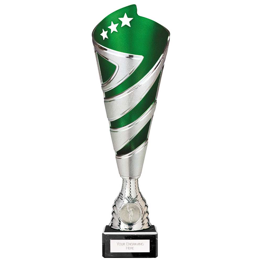 Hurricane Altitude Green & Silver Trophy