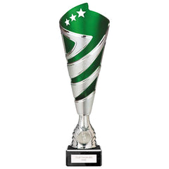 Hurricane Altitude Green & Silver Trophy