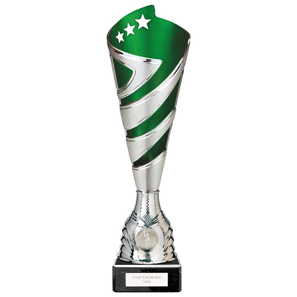 Hurricane Altitude Green & Silver Trophy