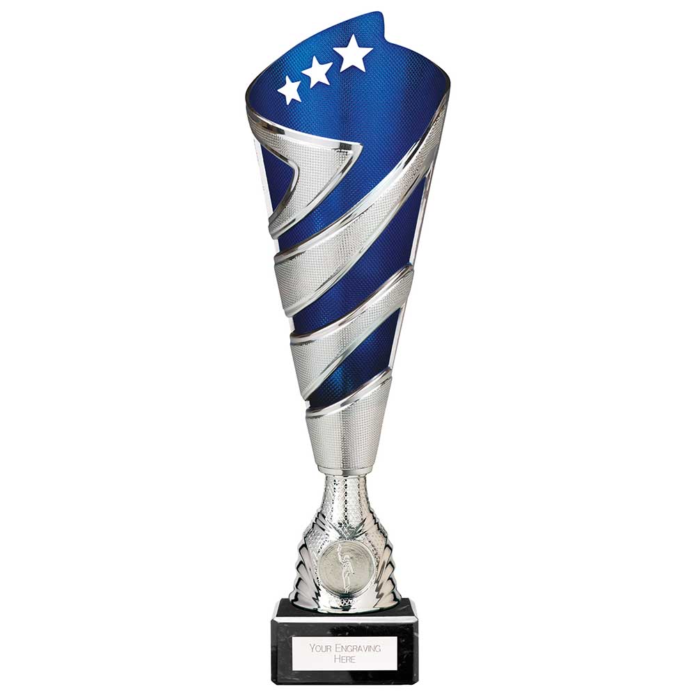 Hurricane Altitude Blue & Silver Trophy