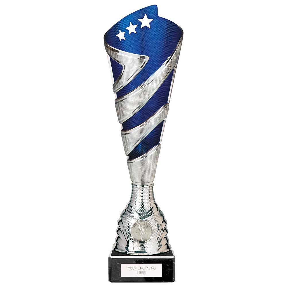 Hurricane Altitude Blue & Silver Trophy – 325mm