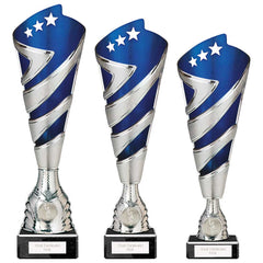 Hurricane Altitude Blue & Silver Trophy
