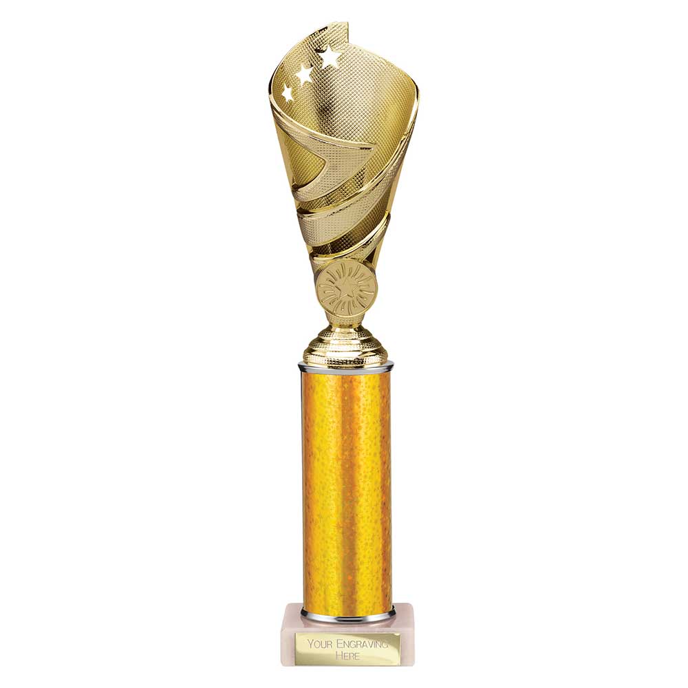 Hurricane Gold Tube Trophy – 325mm