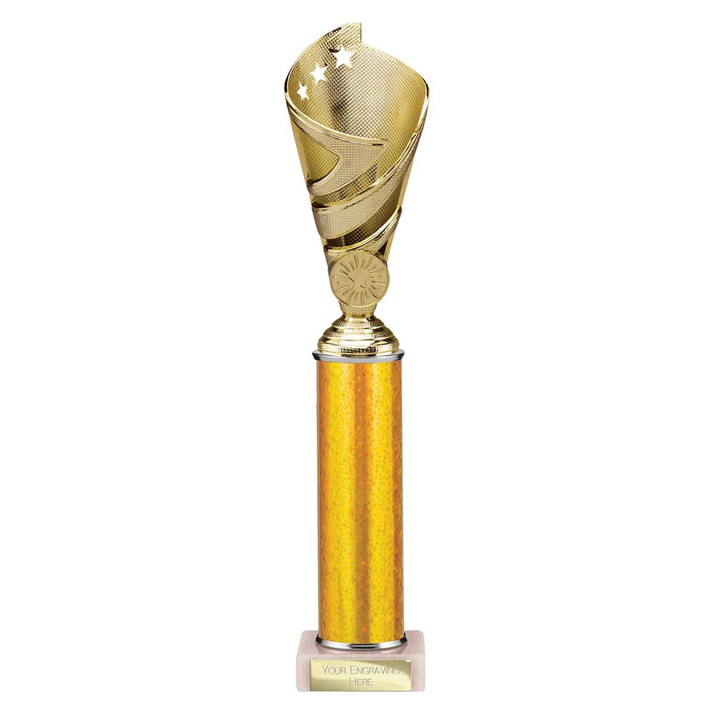 Hurricane Gold Tube Trophy – 350mm
