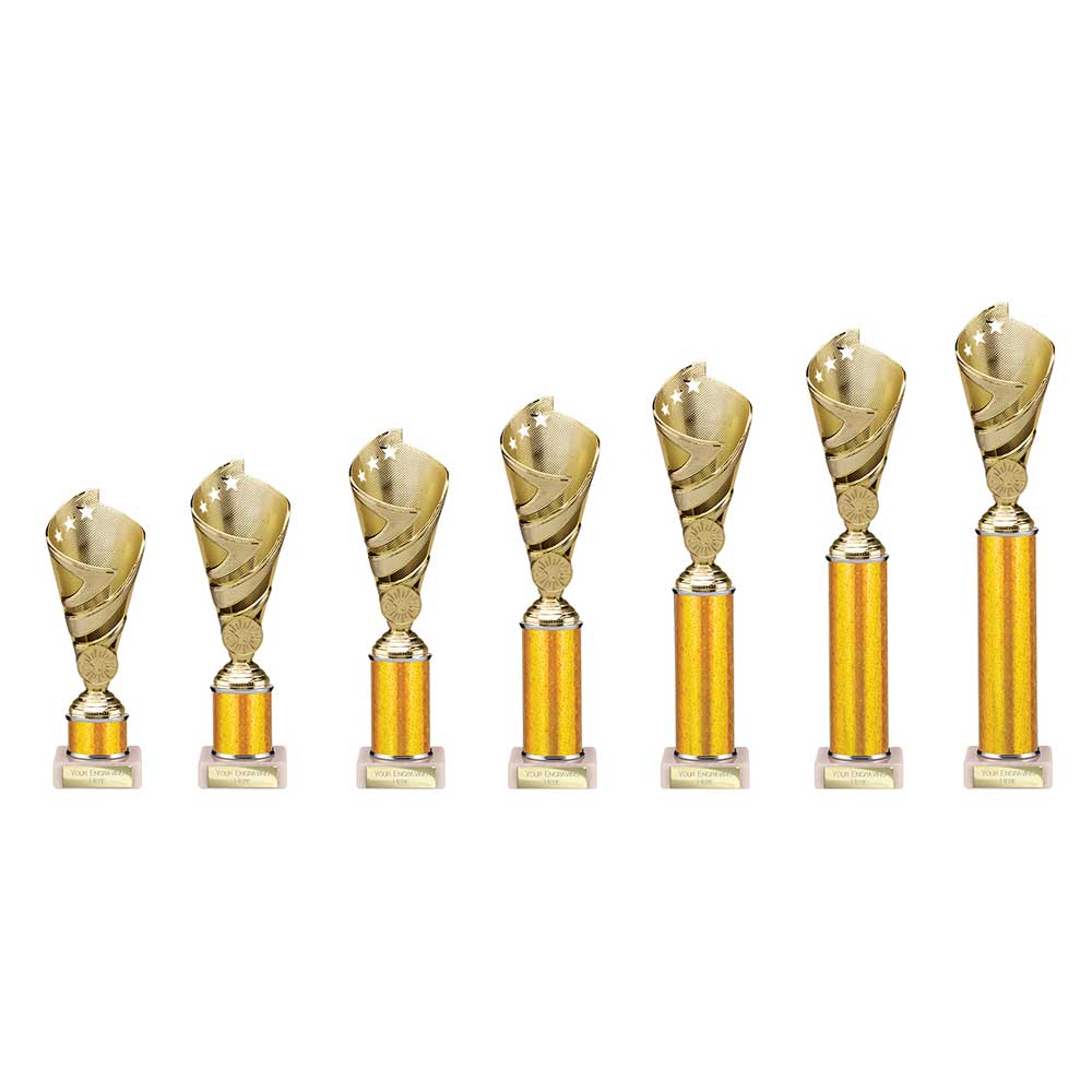 Hurricane Gold Tube Trophy