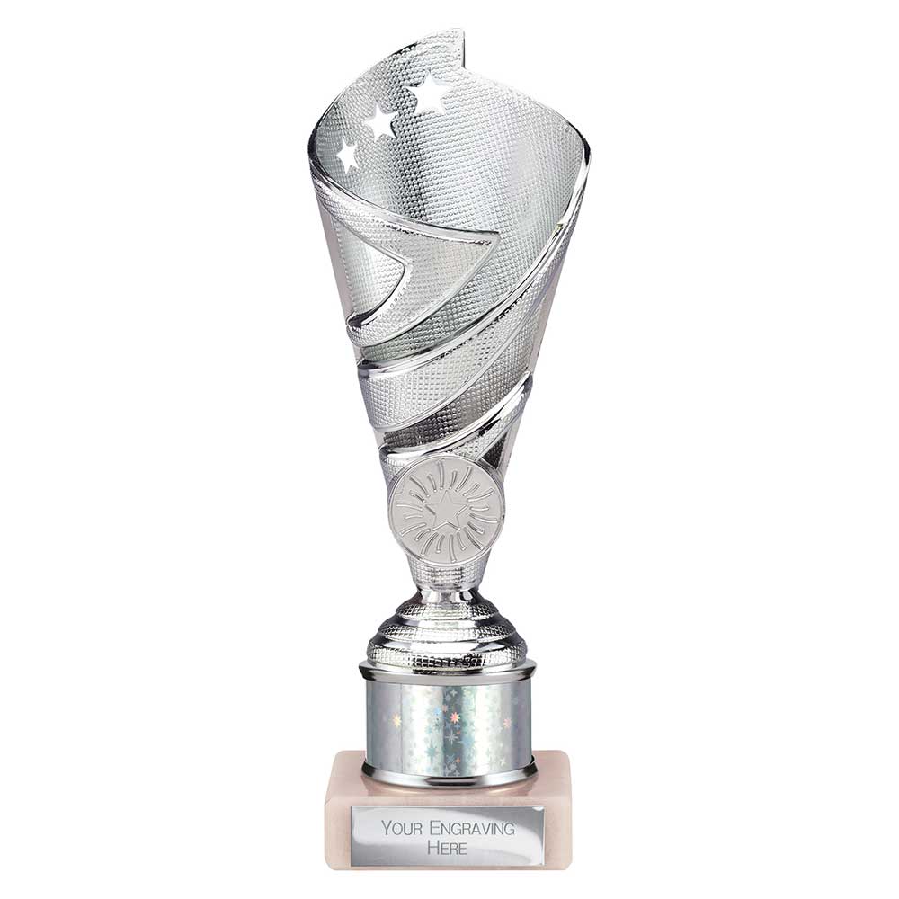 Hurricane Silver Tube Trophy – 200mm
