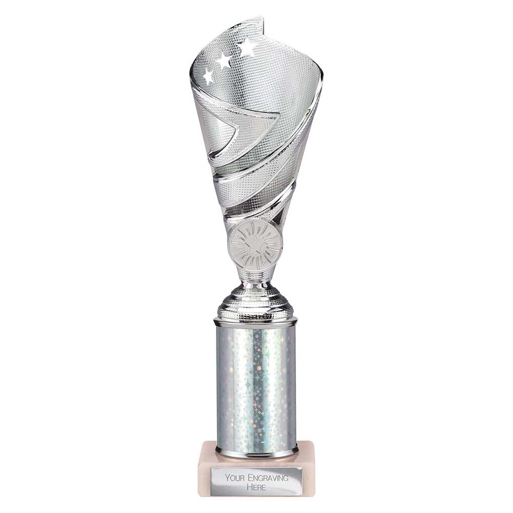 Hurricane Silver Tube Trophy – 250mm