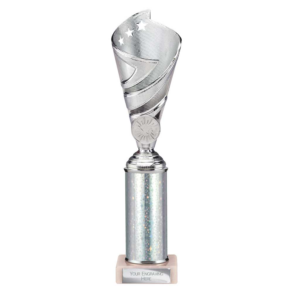 Hurricane Silver Tube Trophy