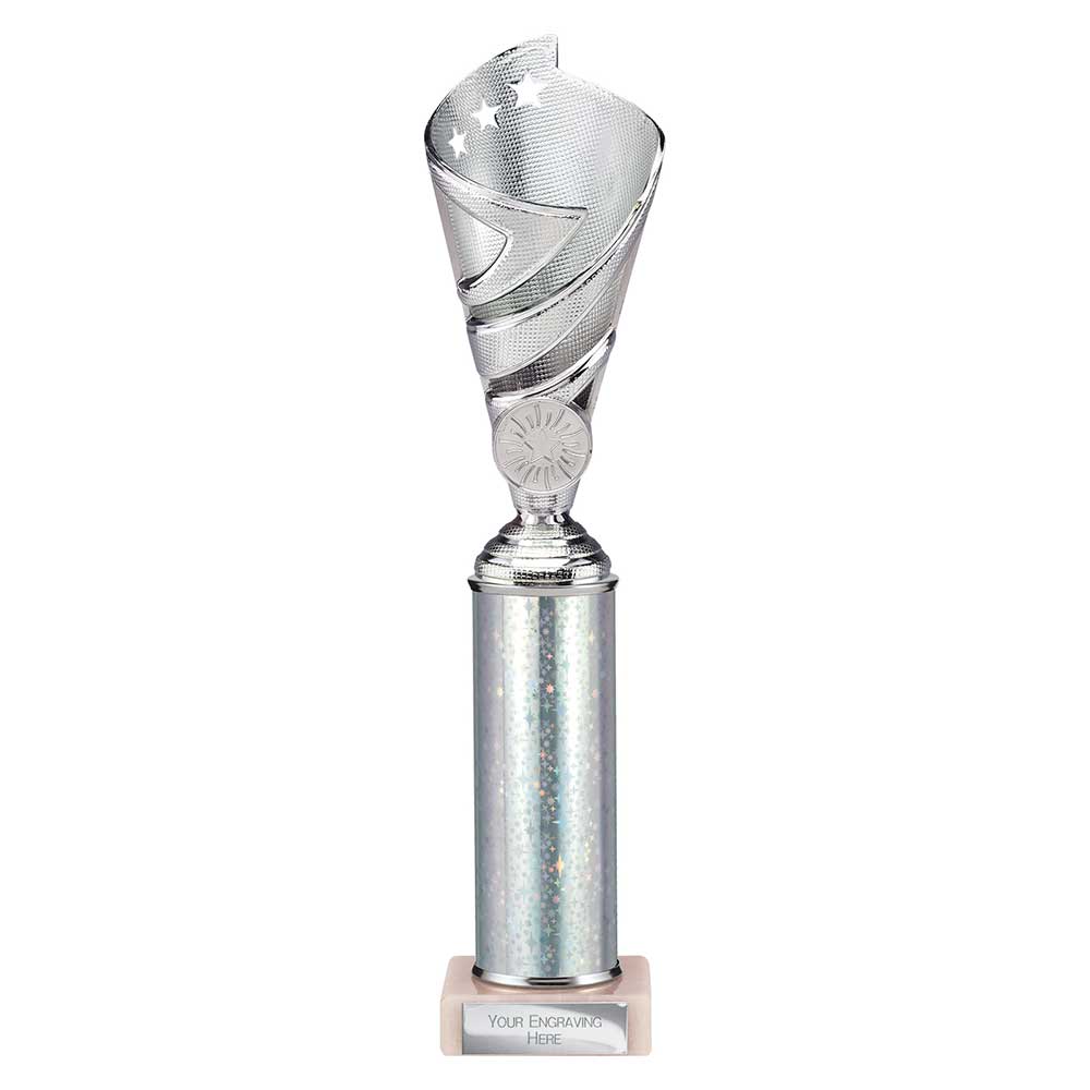 Hurricane Silver Tube Trophy – 300mm