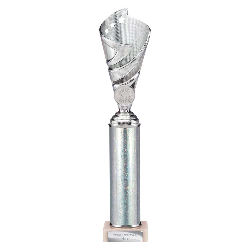 Hurricane Silver Tube Trophy
