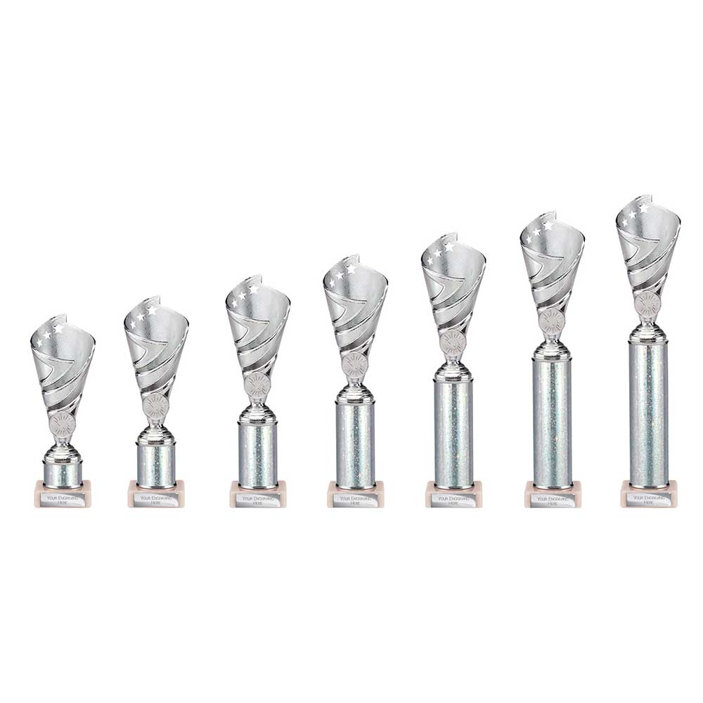 Hurricane Silver Tube Trophy