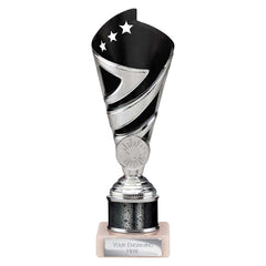 Hurricane Black & Silver Tube Trophy