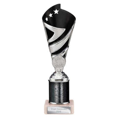 Hurricane Black & Silver Tube Trophy
