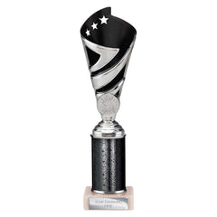 Hurricane Black & Silver Tube Trophy