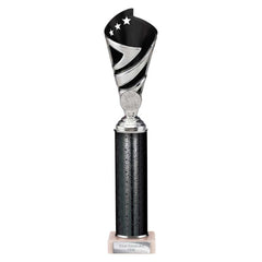 Hurricane Black & Silver Tube Trophy