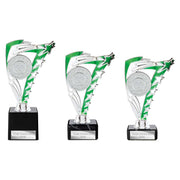Frenzy Green & Silver Trophy